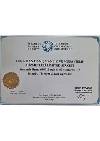 İstanbul Ticaret Odası Üyeliği
